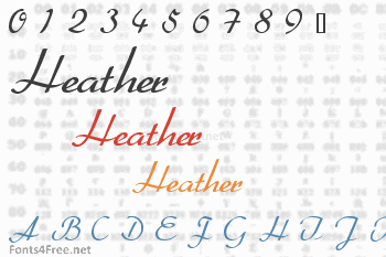 Heather Font