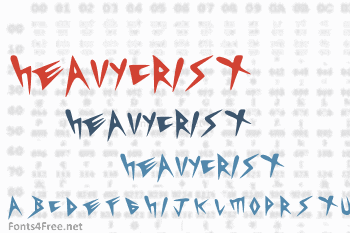 Heavycrist Font