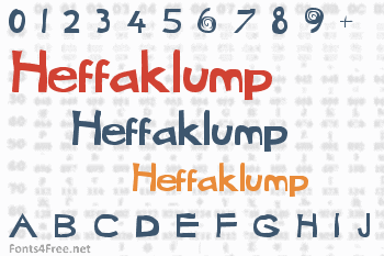 Heffaklump Font