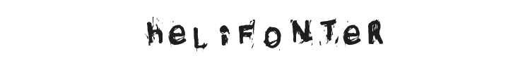 Helifonter Font