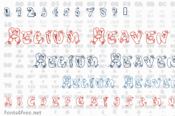 Helium Heaven Font