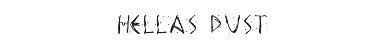 Hellas Dust Font Preview