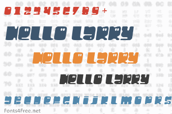 Hello Larry Font