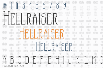 Hellraiser Font