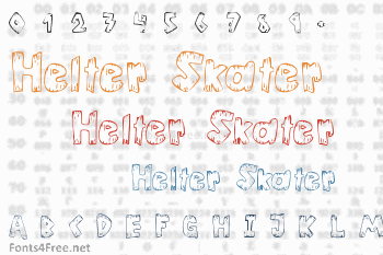 Helter Skater Font