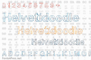 Helvetidoodle Font