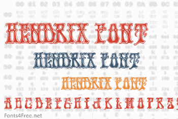 Hendrix Font