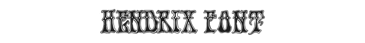 Hendrix Font