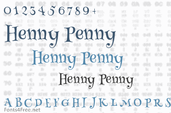 Henny Penny Font