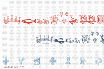 Heraldic Devices Font