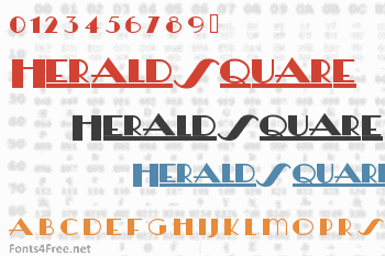 HeraldSquare Font