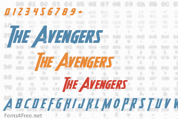 Heroes Assemble Font