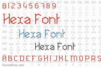 Hexa Font