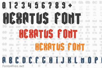 Hexatus Font