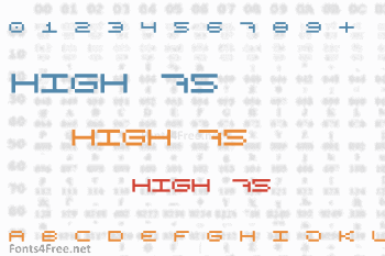 High 75 Font
