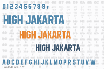 High Jakarta Font