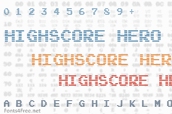 Highscore Hero Font