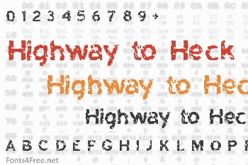 Highway to Heck Font