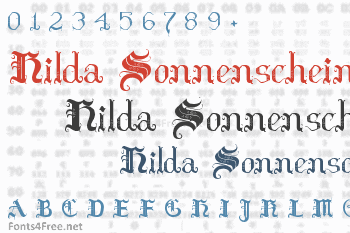 Hilda Sonnenschein Font