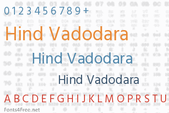 Hind Vadodara Font