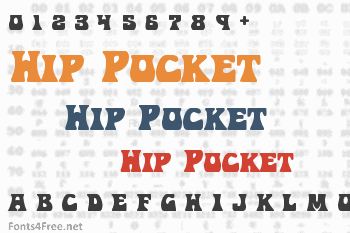 Hip Pocket Font