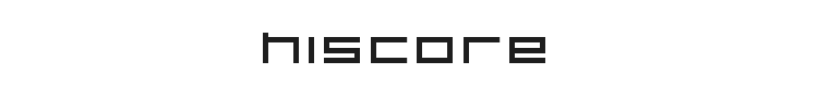 Hiscore Font