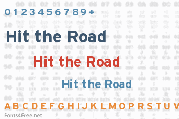 Hit the Road Font