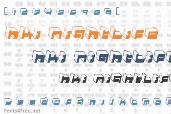 HKI Nightlife Font