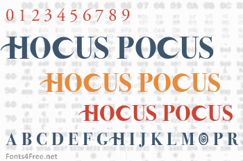 Hocus Pocus Font