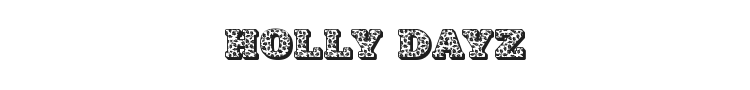 Holly Dayz Font Preview