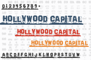 Hollywood Capital Font