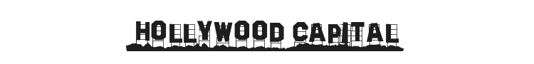 Hollywood Capital Font