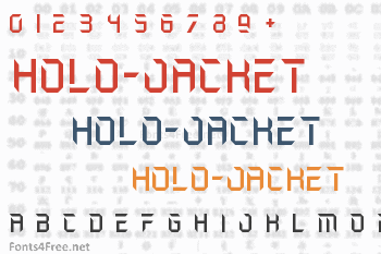 Holo-Jacket Font