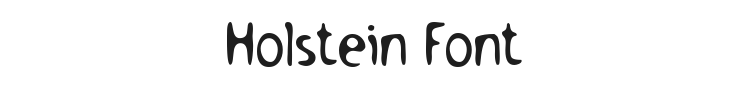 Holstein Font