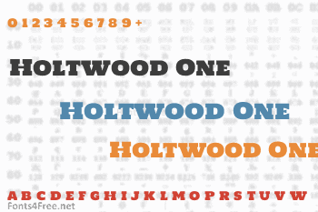 Holtwood One Font