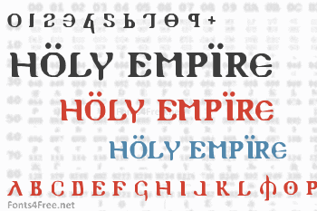 Holy Empire Font