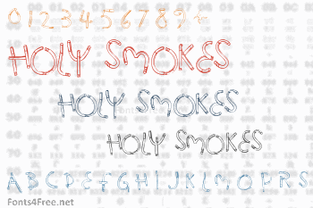 Holy Smokes Font