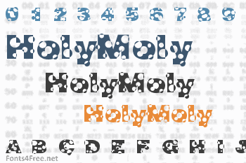 HolyMoly Font