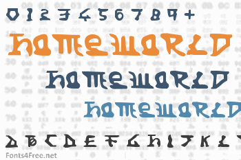 Homeworld Font