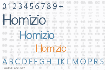 Homizio Font