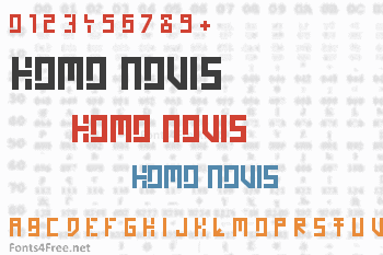 Homo Novis Font