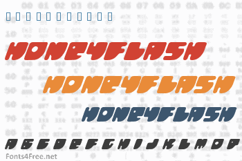 Honeyflash Font