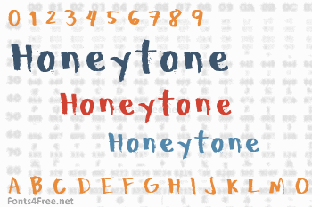 Honeytone Font