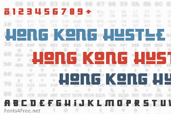 Hong Kong Hustle Font