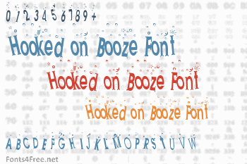 Hooked on Booze Font