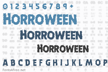 Horroween Font