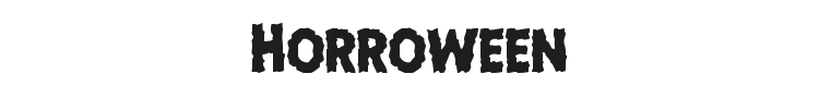 Horroween Font