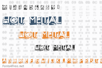 Hot Metal Font