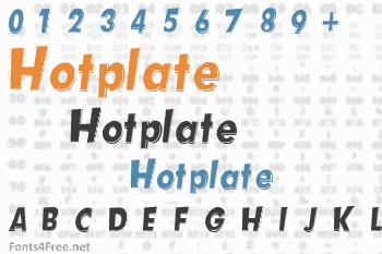 Hotplate Font