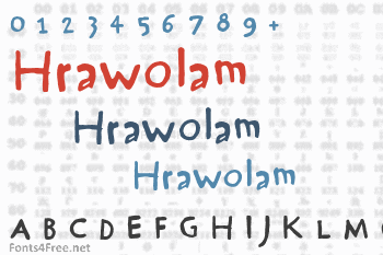 Hrawolam Font